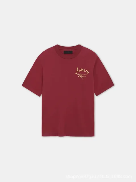 Amiri Graphic Tee Hollywood California