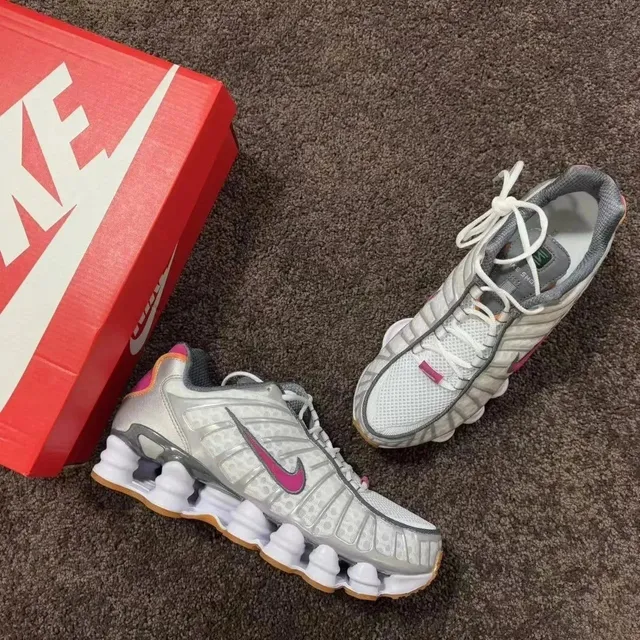 Nike Shox R4 White Pink