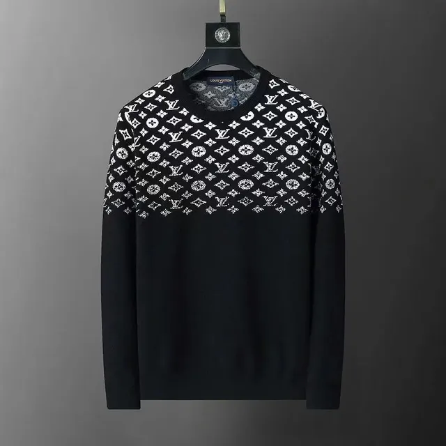 Louis Vuitton Monogram Knit Sweater Classic Monogram