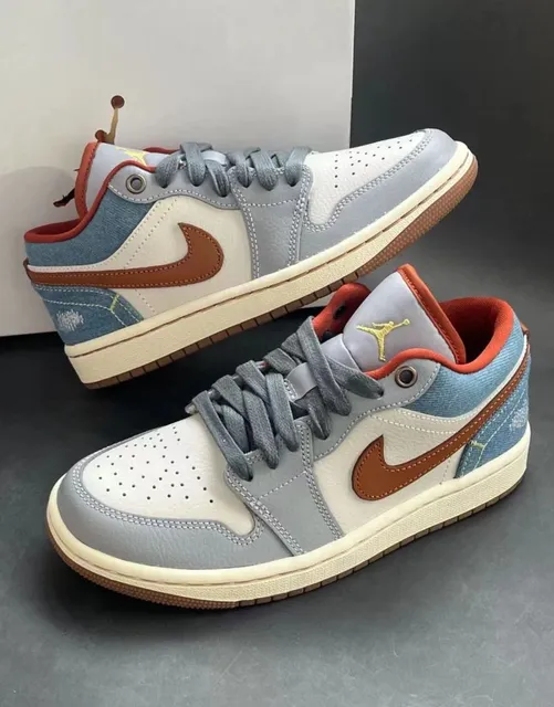 Air Jordan 1 Low Denim Patchwork