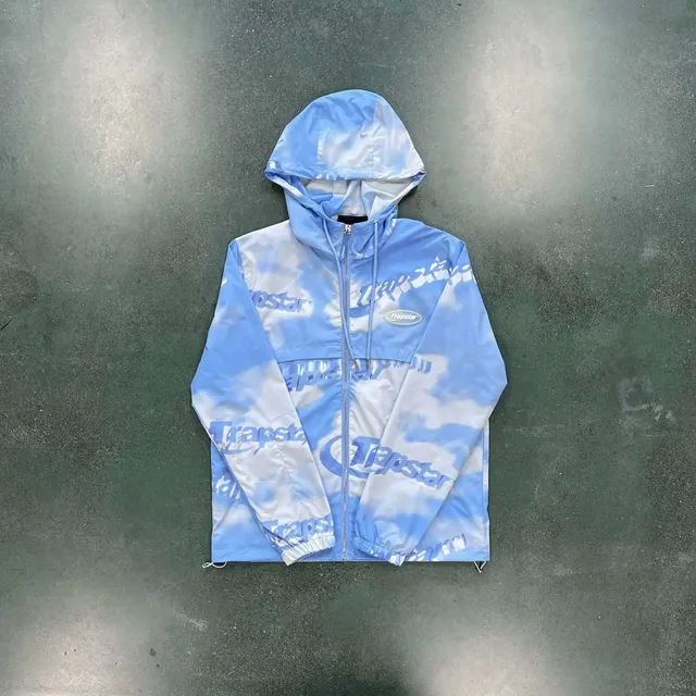 Trapstar Cloud Print Windbreaker All-Over Logo