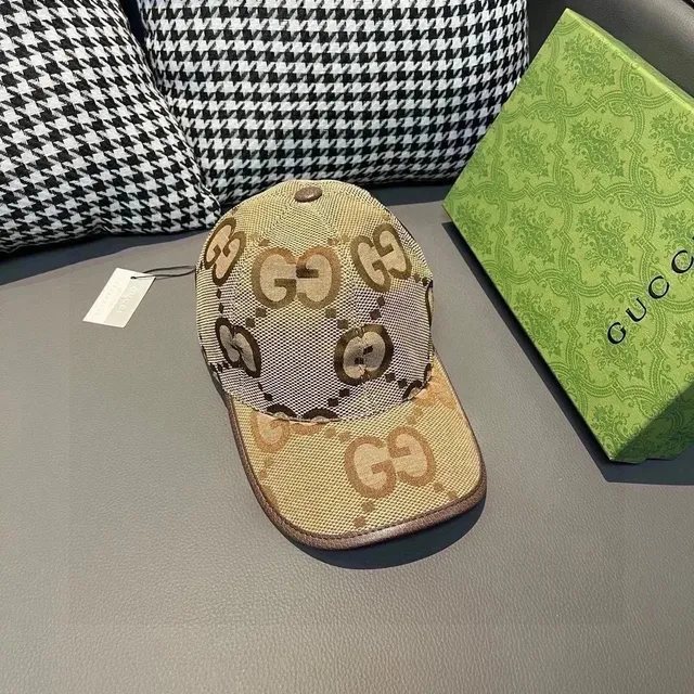 Gucci GG Logo Cap Monogram Canvas