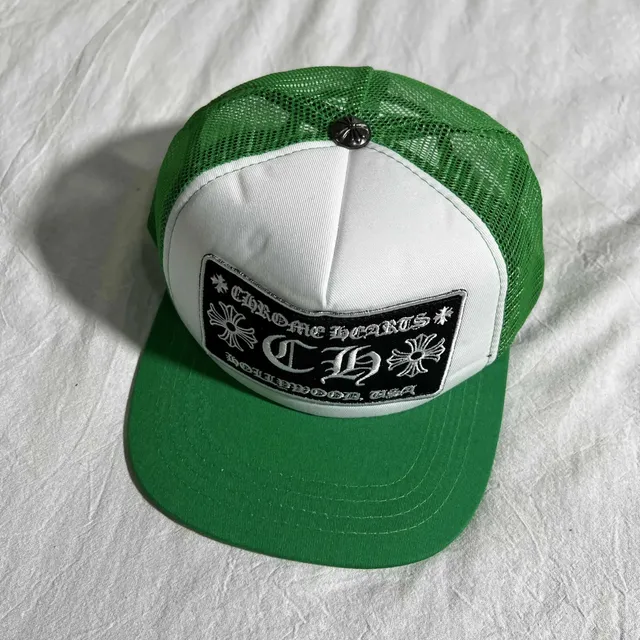 Trucker Cap Chrome Hearts Logo Patch