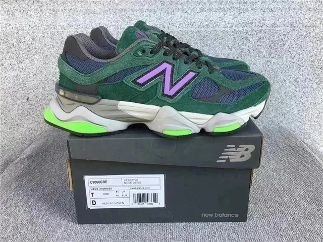 New Balance 9060 Green Purple Lime