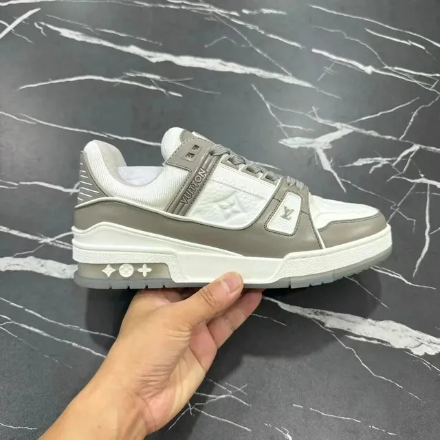 Louis Vuitton LV Trainer Monogram Leather and Mesh