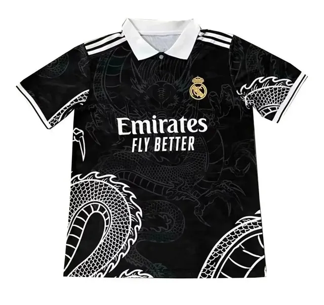 Adidas Real Madrid Jersey Dragon Print
