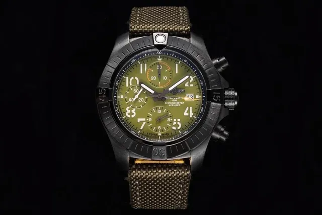 Breitling Chronomat Avenger Olive Dial