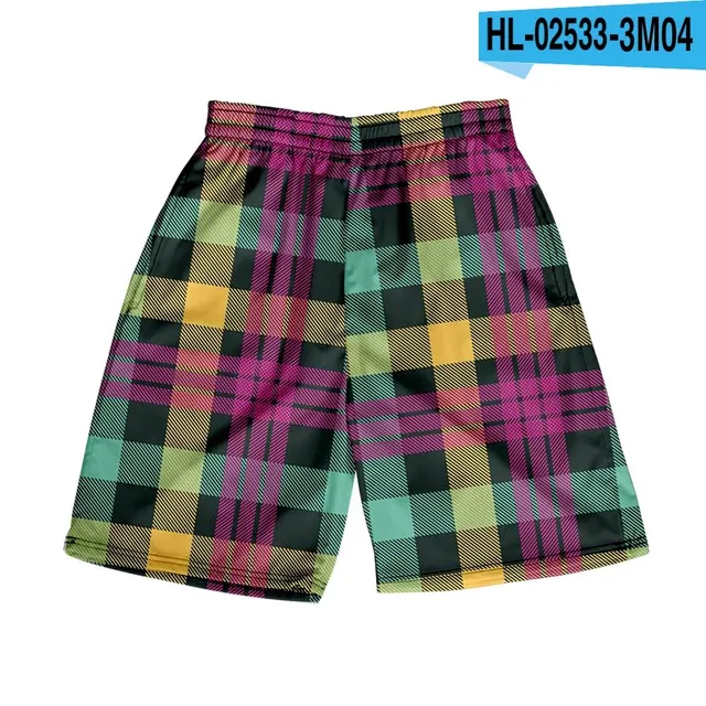 Burberry Plaid Shorts Multi-Color Tartan