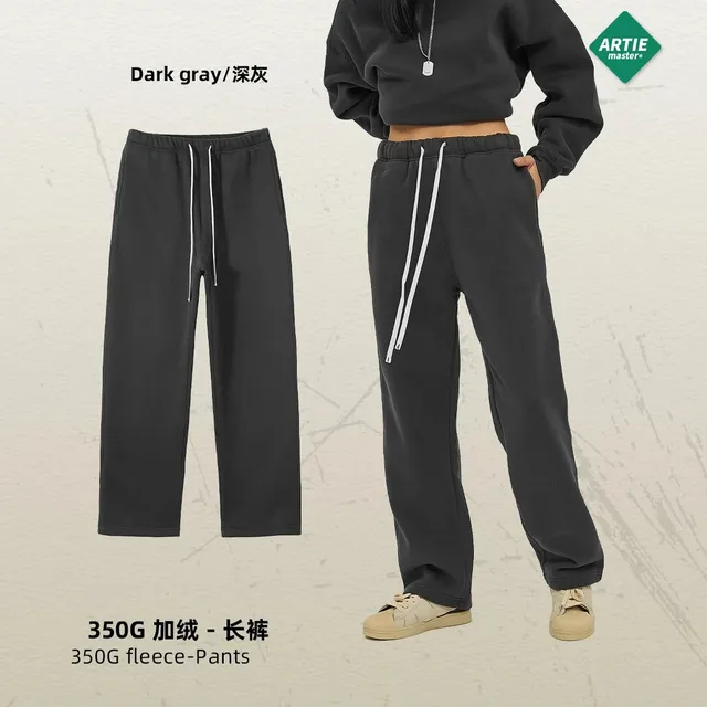 Artie Master 350G Fleece Pants Dark Gray