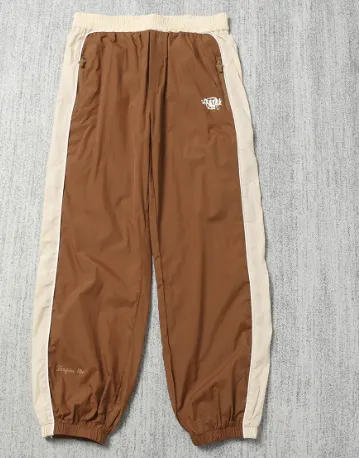 Supreme Track Pants Brown with Beige Stripe