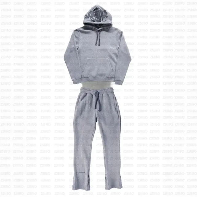 Syna World Hoodie and Joggers Set Heather Grey