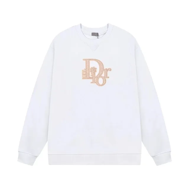Dior Crewneck Sweatshirt Embroidered Logo