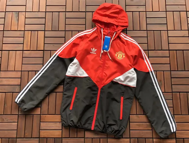 Adidas Windbreaker Jacket Manchester United