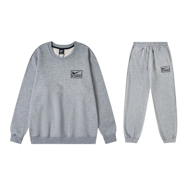 Stüssy Crewneck & Joggers Set Nike x Stussy