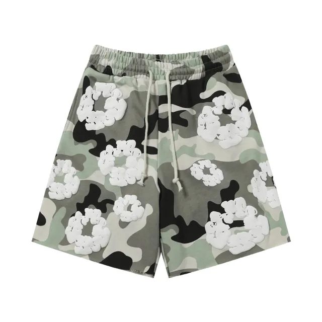 Denim Tears Camo Shorts Cloud Logo