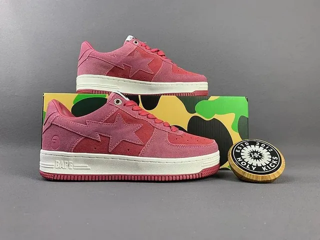 BAPE Shark Sneaker Pink Camo