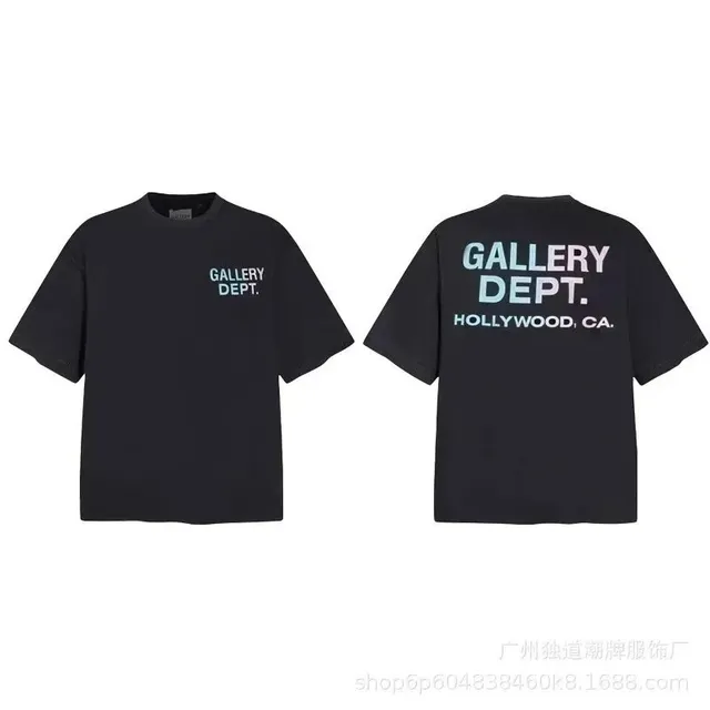T-Shirt Gallery Dept. Logo Print