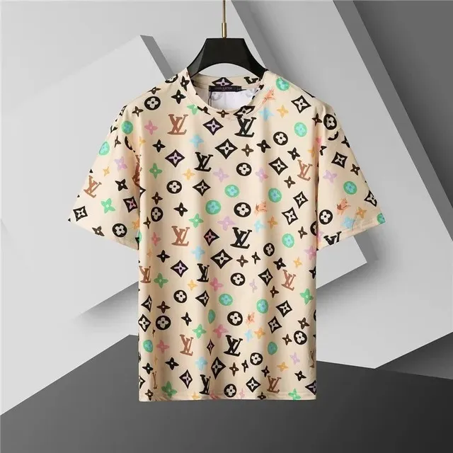 Louis Vuitton Monogram T-Shirt Multicolor Print