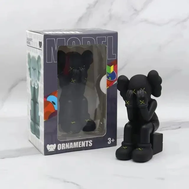 KAWS Companion Black with Green X Eyes