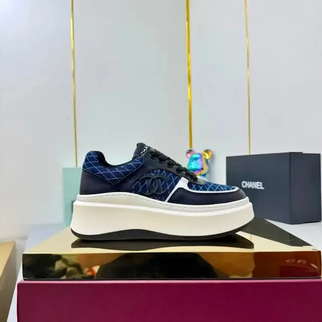 Chanel Chunky Sneaker Quilted Logo