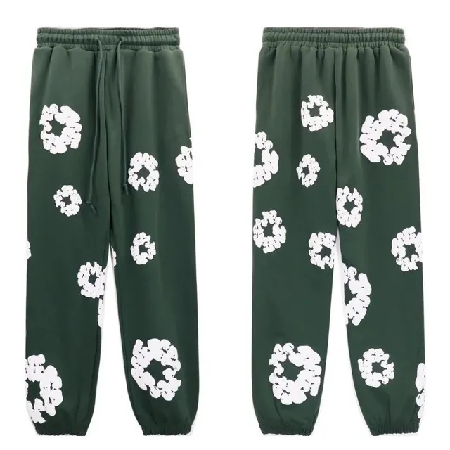 Printed Joggers Floral Print
