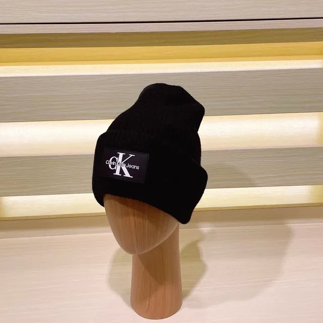 Calvin Klein Beanie CK Logo Patch