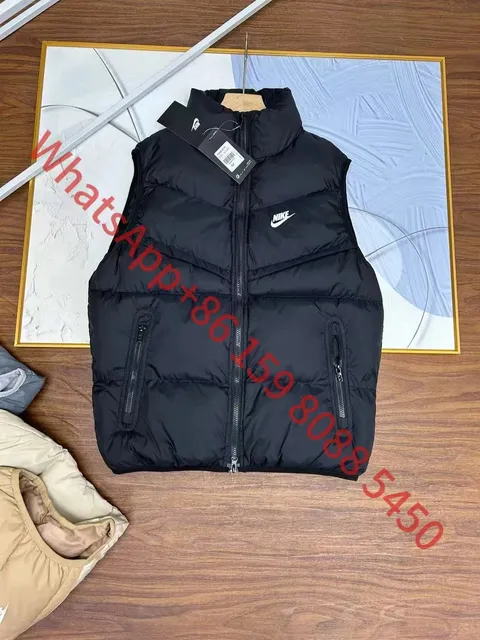 Nike Puffer Vest Solid Black