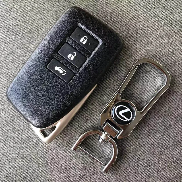 Lingzhi keychain with circuit board and open teeth for key delivery