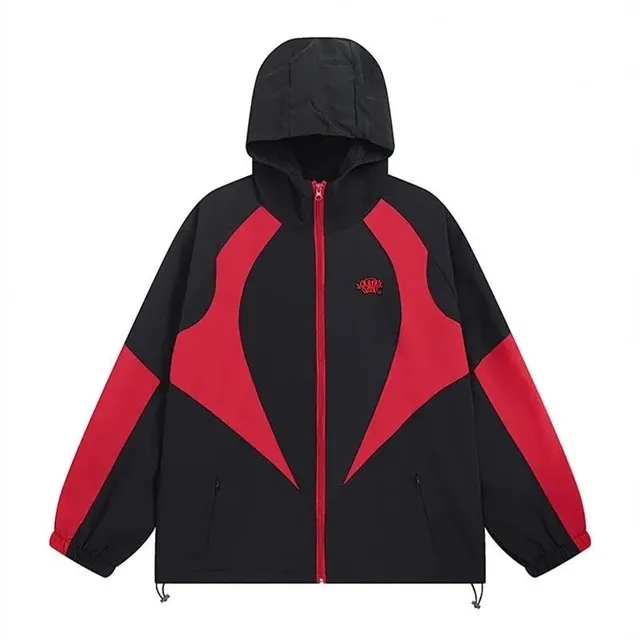 Hellstar Hooded Windbreaker Color-Block