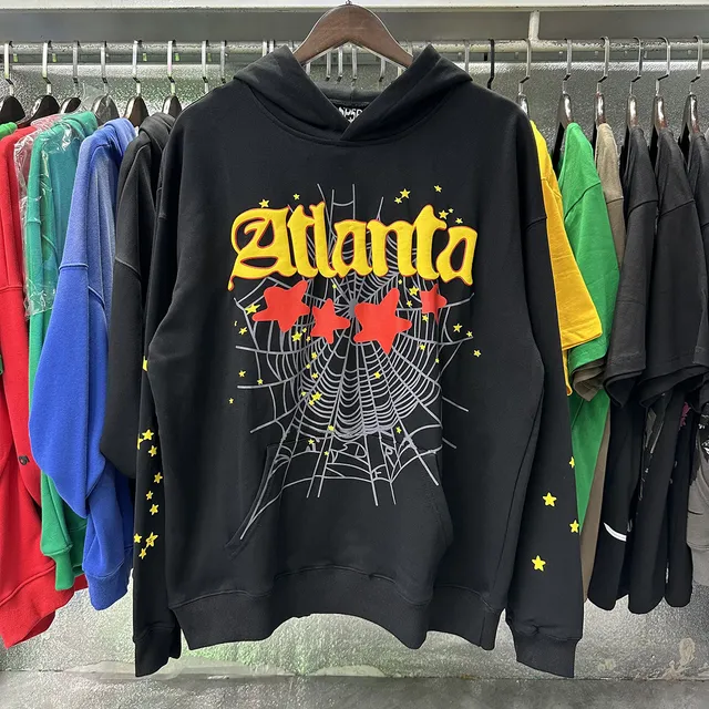 Corteiz Hoodie Atlanta Spiderweb Print