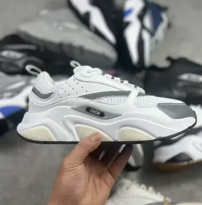 Dior B22 Sneaker White Grey