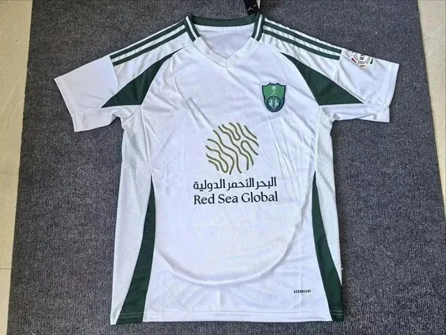 Adidas × Al Nassr Home Jersey Red Sea Global Sponsor