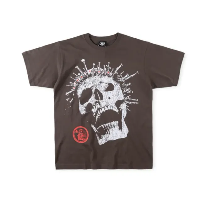 Hellstar Skull Tee Nail Crown Graphic