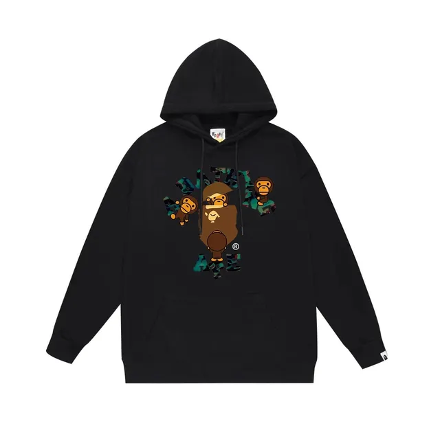 BAPE Hoodie Ape Head Graphic