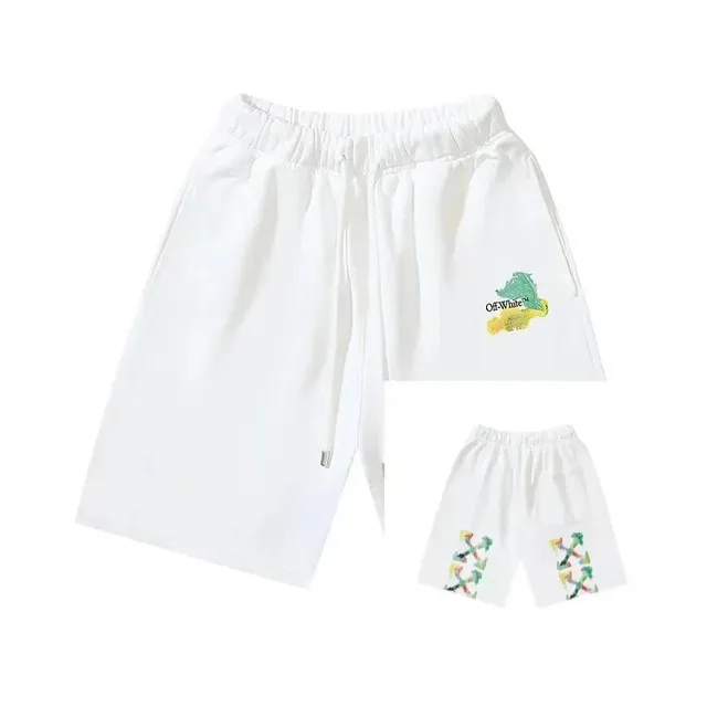 Off-White Logo-Print Shorts Off-White™ Turtle Graphic