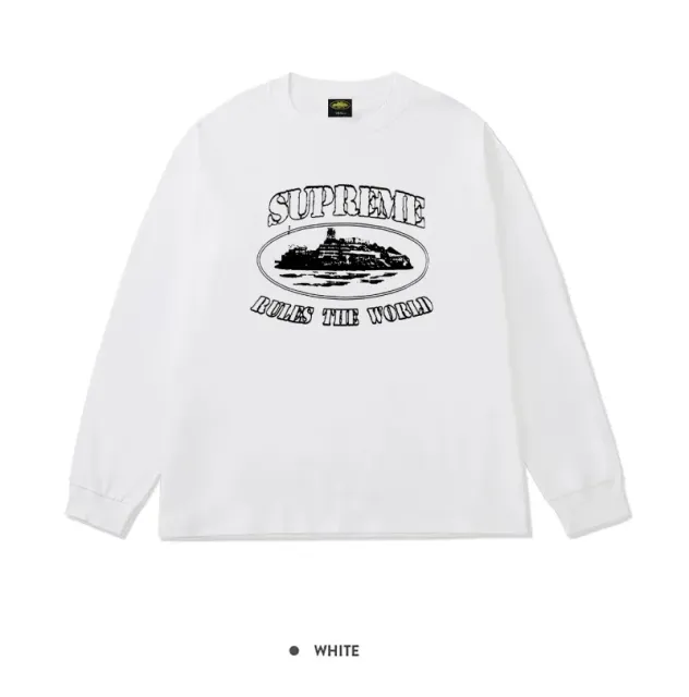 Corteiz Long Sleeve Tee Supreme Rules The World