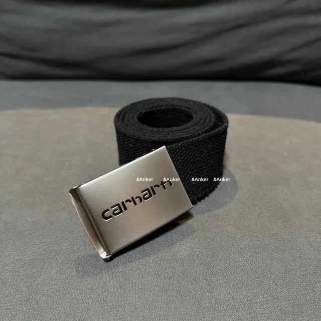 Carhartt Webbing Belt Metal Logo Buckle