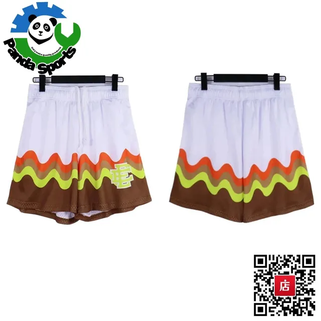 Sport Shorts Wavy Stripe