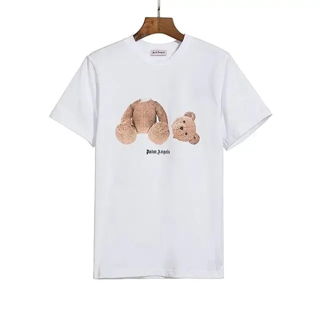 Palm Angels Graphic Tee Teddy Bear Print