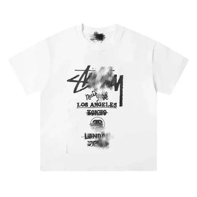 Stüssy Graphic Tee World Cities Print