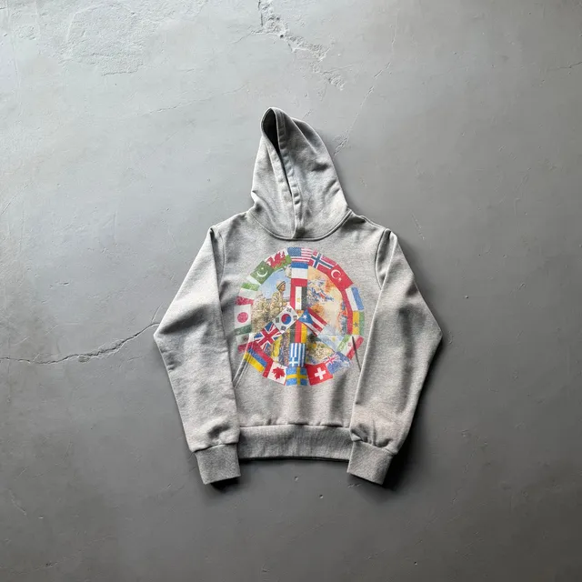 Gallery Dept. Hoodie World Flags Peace Sign