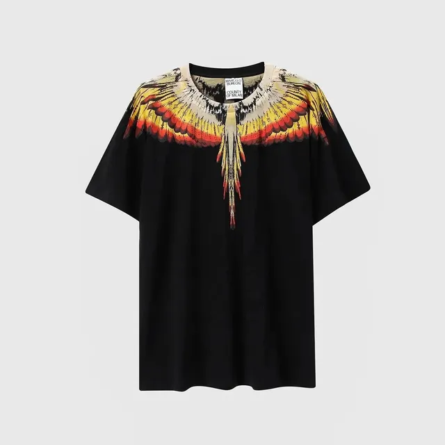 Marcelo Burlon Wings T-Shirt Multicolor Wings Print