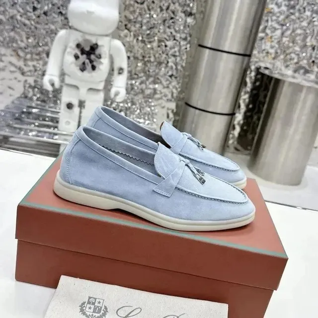 Prada Loafer Suede Tassel