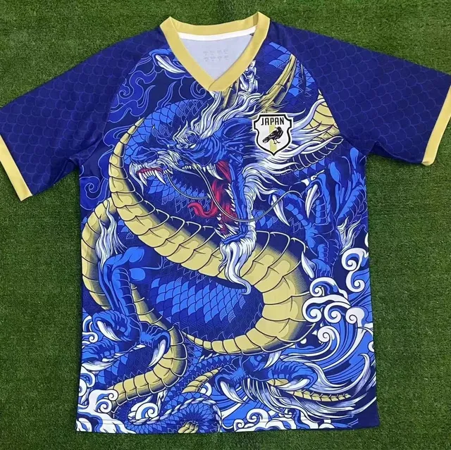 Dragon Print Jersey Japan National Team
