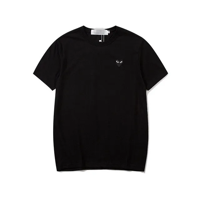 Comme des Garçons Heart Logo T-Shirt Black