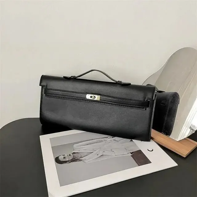 Hermès Kelly Wallet on Chain Black