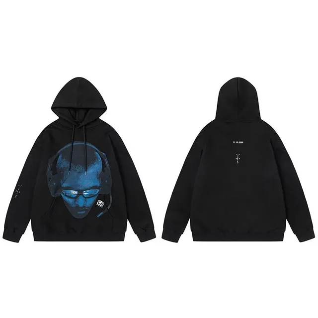 Travis Scott Hoodie Cactus Jack Headprint
