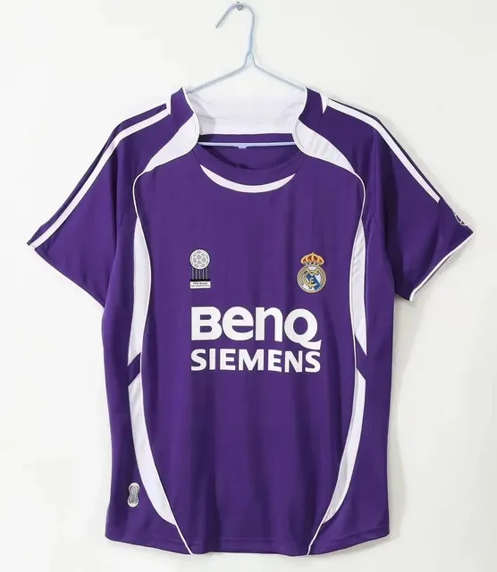 Adidas Real Madrid Away Jersey BenQ Siemens 2006-07