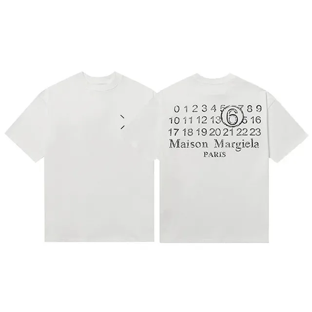 Maison Margiela T-Shirt Number 6 Print