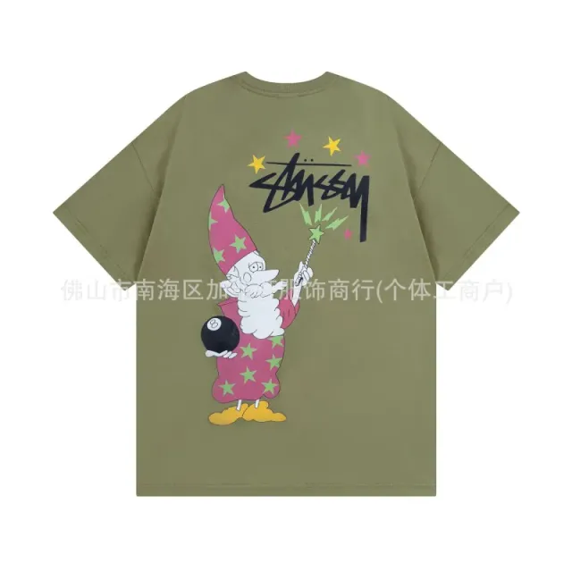 Stüssy Wizard Graphic Tee Gnome Print